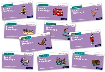 Read Write Inc. Phonics: Sound Blending Set (1–10) - Oxford