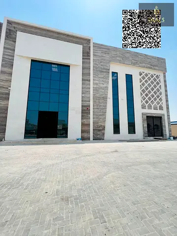 مستودع جديد بالكامل للإيجار في أم القيوين | 29,000 قدم مربع | مبني 24,000 قدم | كهرباء 50 كيلوواط