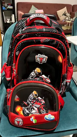 Brand new boys school bag set