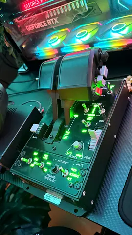 Thrustmaster warthog hotas and Throttle