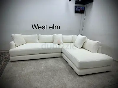 Perfect condition west elm sofa