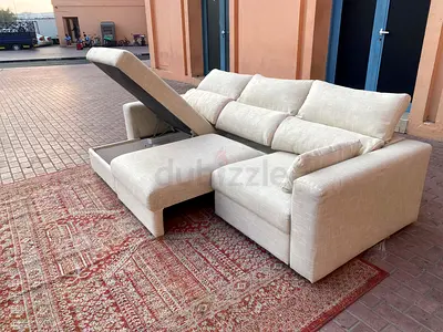 Selling in excellent Condition IKEA Eskelstuna Sofa Bed with Storage beige