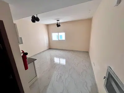 Brand new studio apartment, first occupancy, in Al Jurf 3, behind the Chinese market, near Mohammed