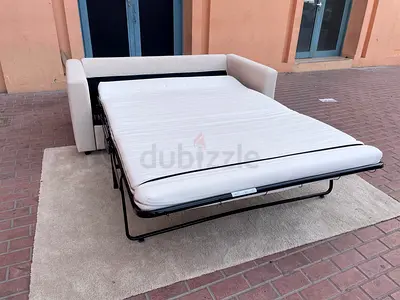IKEA vimle Two Seater Sofa Bed Beige