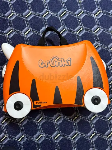 Trunki Ride-On Suitcase - Orange Kids Travel Case