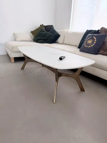 Coffee table marble