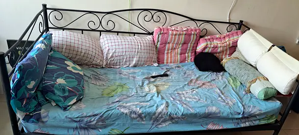 Metal daybed with the mattress — good used condition