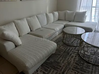 The one Kingston U Shape Sofa Beige