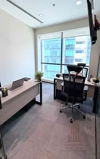 Executive Office with Business Bay Views | Fully Furnished | Streamline Business Center