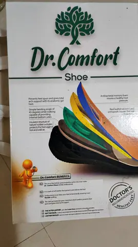 "Brand new Dr. Comfort shoes (Size 43) for sale."