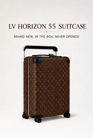 LV Horizon 55 Suitcase