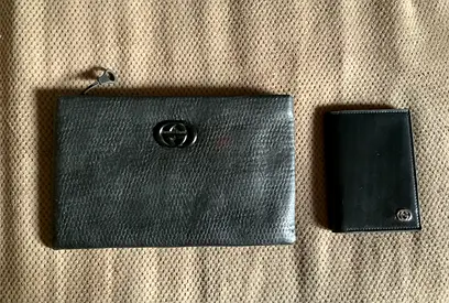 Men’s Black Leather Wallet – Brand New, Never Used
