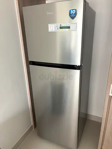Midea 535L Double Door Fridge – Excellent Condition – 1.5 Years Old