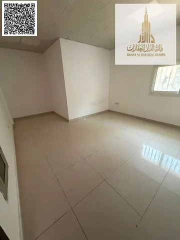 For Rent in Ajman - Al Nuaimiya - Behind Nesto - Second Tenant - Spacious Studio - Semi-Separate Kitchen - Central AC - Annual Rent 21,000 AED - 4 Pay