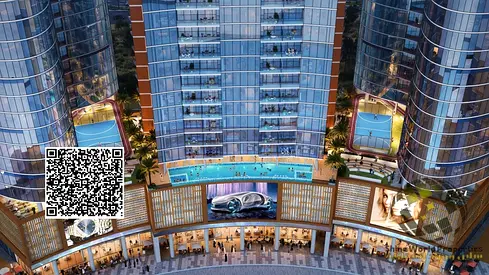 Furnished || Free Parking || Lagoon-view || Landscaped gardens || Waterfall bridge || Open-air thea