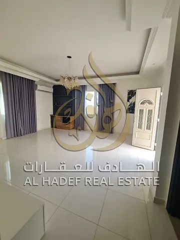 4 Bedroom Master Villa for Annual Rent in Al Hoshi Sharjah 4500 Sq Ft 2 Floors Equipped Kitchens Sp