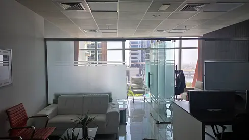 Fully Fitted Office | Lake View | Glass Partitions | Park Lane Tower | For Rent
