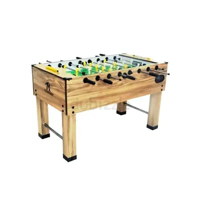 Luxury Foosball Table with Solid MDF Construction for Home & Recreation - Brand New