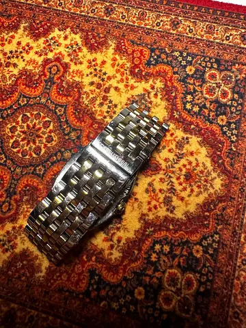 Cerruti 1881 Two-Tone Oval Watch – Crystal Bezel – authentic