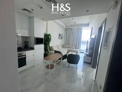 Furnished 1BR | Balcony | Skyline City View
