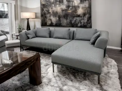 Marina home gray lshape sofa