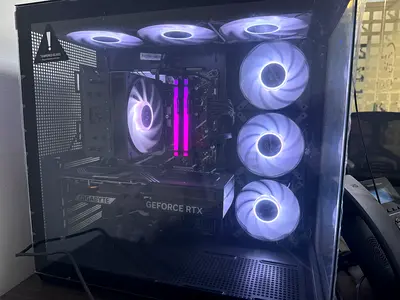 desktop pc + monitor
