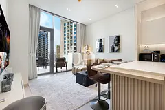 Luxury Upgraded 1-Bedroom + Maid | Fully Furnished