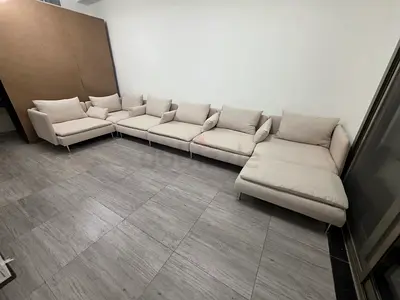 IKEA Soderhamn U Shape Sofa Beige