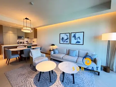 direct fountain and Burj views , furnished , vacant