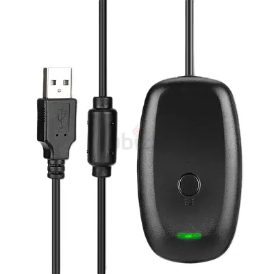 Microsoft Xbox 360 Controller Adapter موصل أجهزة تحكم إكس بوكس 360 لا سلكية