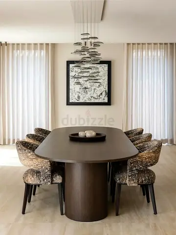 Custom made dining set for sale | New dining table with chairs with warranty