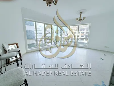 شقة غرفة وصالة للإيجار السنوي في المجاز 3 الشارقة | تكييف وصيانة مجانية | جيم ومسبح ومنطقة ألعاب أطفال | دفعات 4 | تأمين كاش | السعر 45 ألف درهم