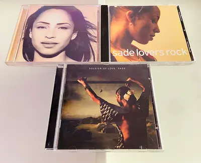 3 Sade Music CD’s