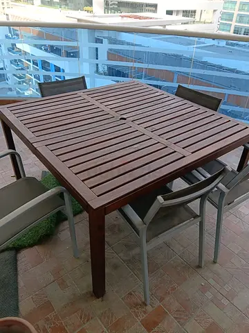 Table with six chairs