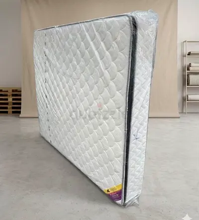 Almost New Double Mattress - Clean, Plastic Covered