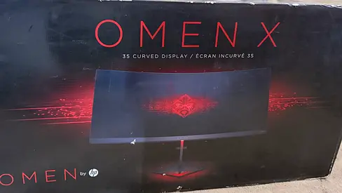 HP Omen X 35-inch Curved Gaming Monitor (Boxed)