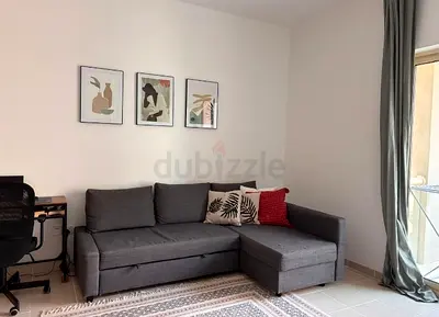 Grey L-Shaped Sofa Bed with Storage