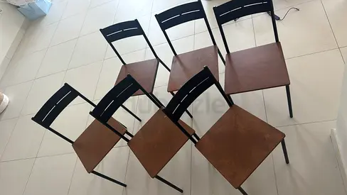 6 chairs good condition