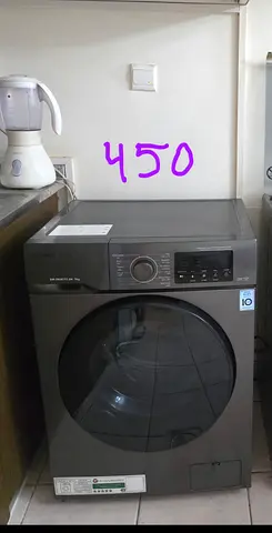 LG Front Load Washer Dryer Combo - 8kg, Grey (Used, Good Condition)