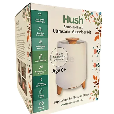 Hush Bambino 8-in-1 Ultrasonic Vaporiser Kit