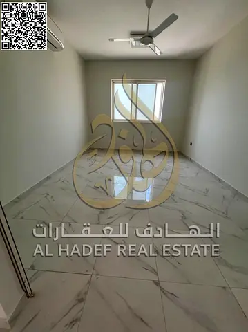 For rent in Ajman: 2 bedrooms and a living room, featuring a private roof terrace and a storage roo