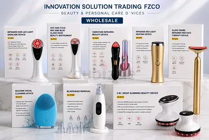 Bundle of Beauty & Personal Care Devices — Facial Cleansing, Slimming & Heating Tools