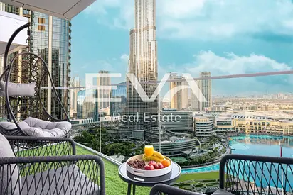 BURJ KHALIFA VIEW | 3BR + MAIDS | FULLY FURNISHED