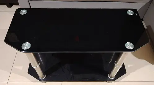 Coffee Table I Glass Based I Color Black
