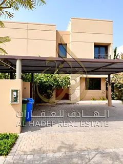 Luxury villa for rent in Al Zahia featuring 3 living areas and 4 bathrooms includes a garden landsca
