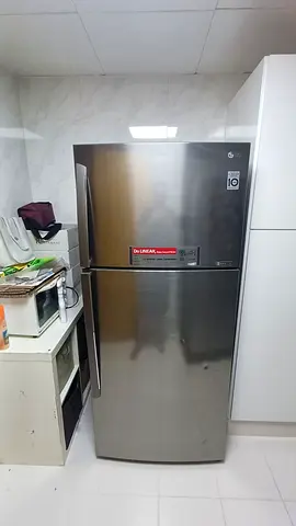 LG 547L Refrigerator - Stainless Steel, Good Condition