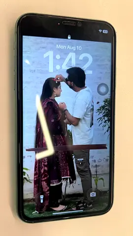Used IPhone-11 in working condition with visible wear