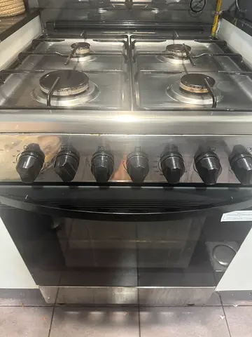Stainless Steel 4 Burner Gas Cooker with Oven