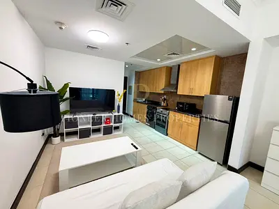 استوديو على الواجهة البحرية | Goldcrest Views 1 | إطلالة على المارينا والأفق