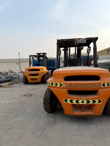 2 nos hangcha 7 ton forklifts - 2025